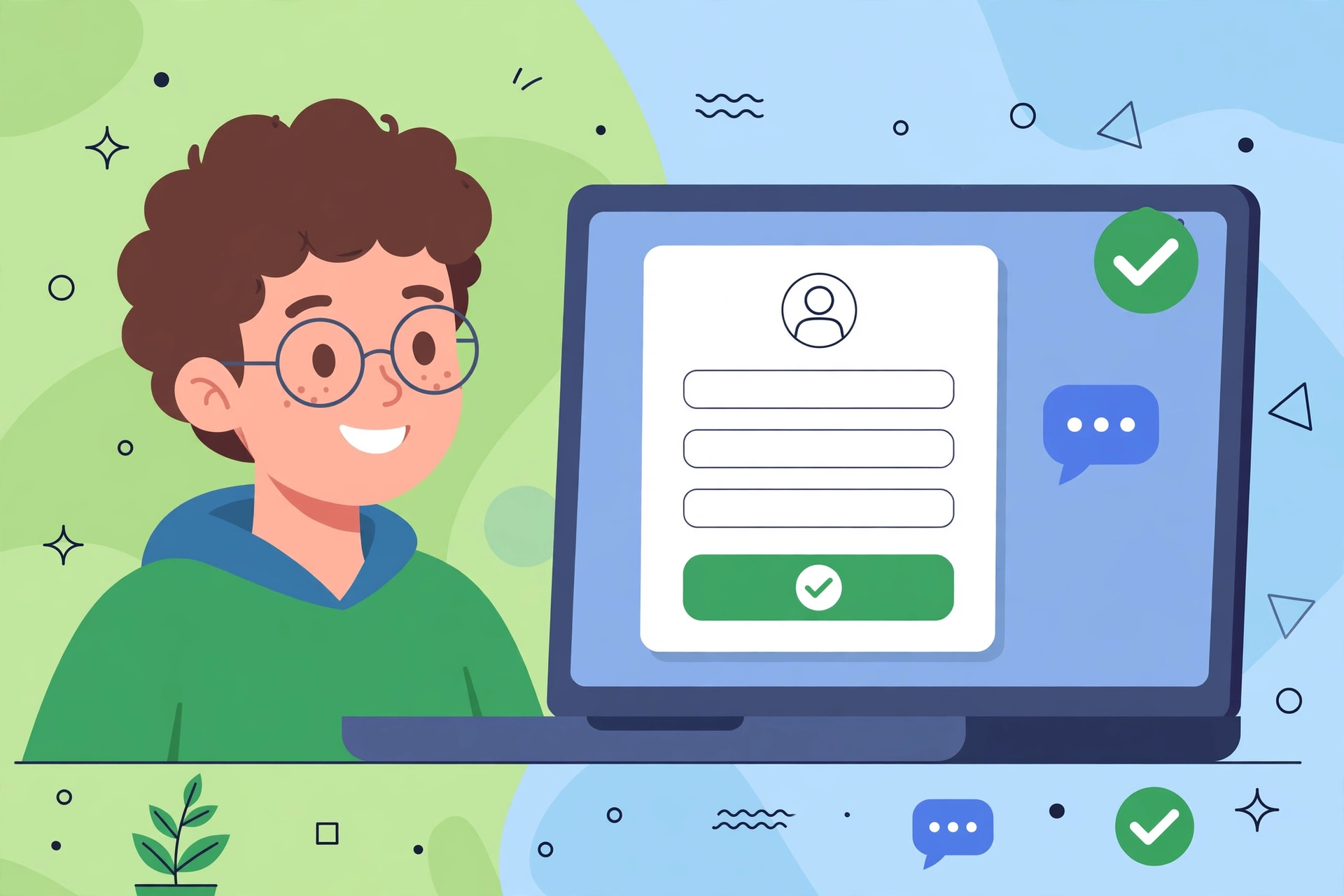 Ilustrasi cara membuat akun ChatGPT gratis untuk pemula