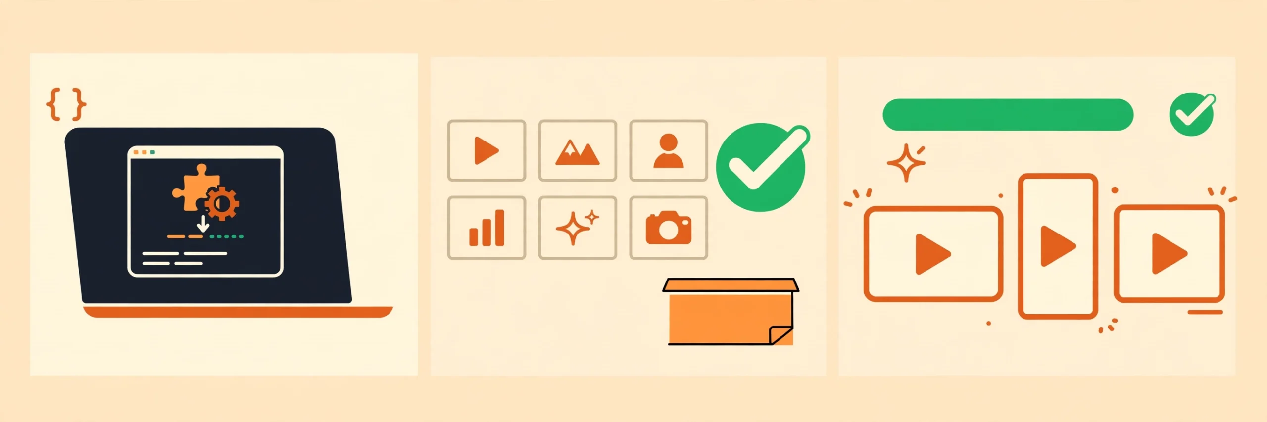 Langkah membuat video explainer produk dengan Claude Code: pasang skill, setujui storyboard, render video